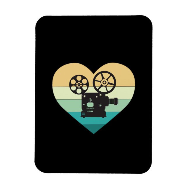 Íman I Love Cinema Retro Movie Projetor (Vertical)