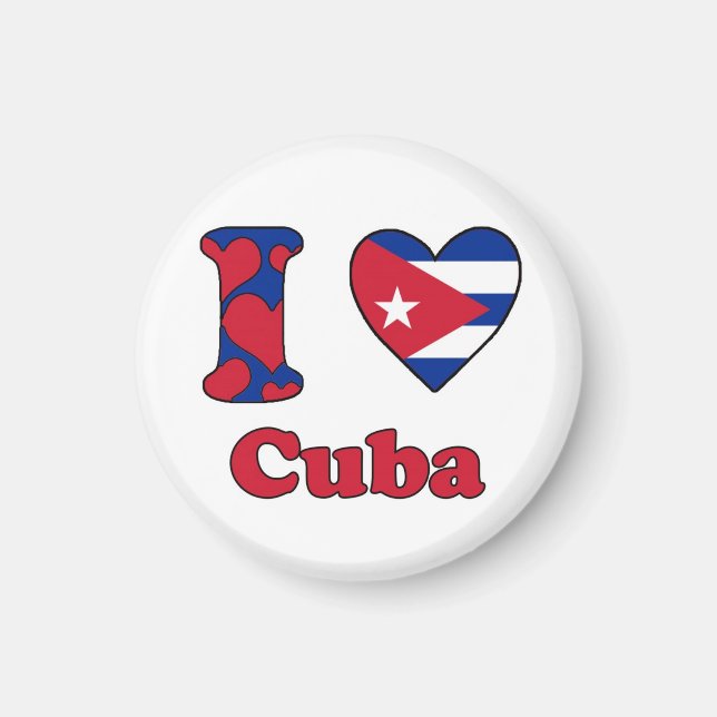Íman I love Cuba (Frente)