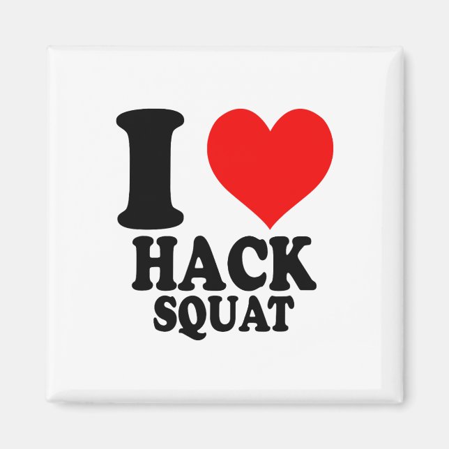 Íman I Love Hack Squat  (Frente)