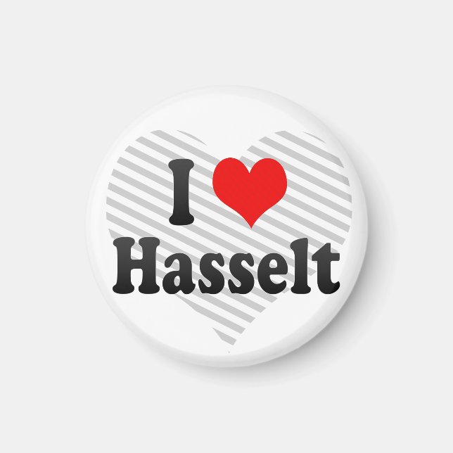 Íman I Love Hasselt, Bélgica (Frente)