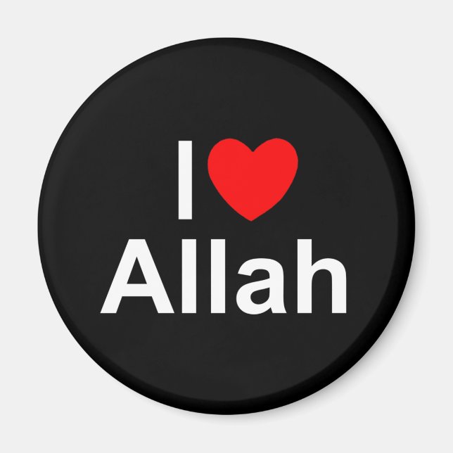 Íman I Love (Heart) Allah (Frente)
