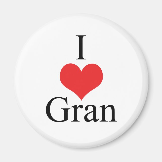 Íman I Love (Heart Gran) (Frente)