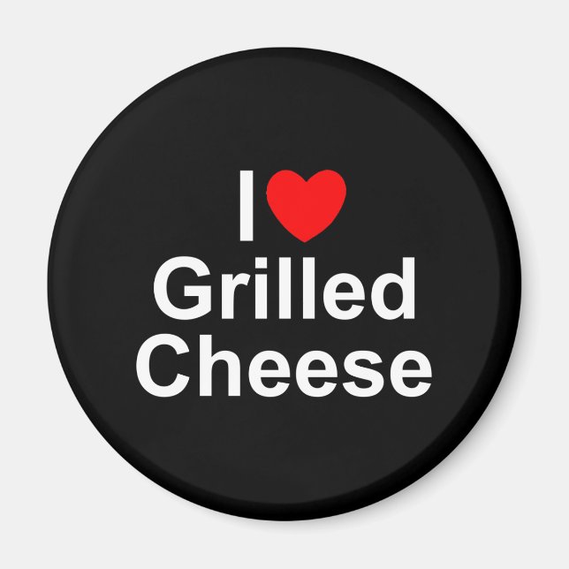 Íman I Love (Heart) Grilled Cheese (Frente)
