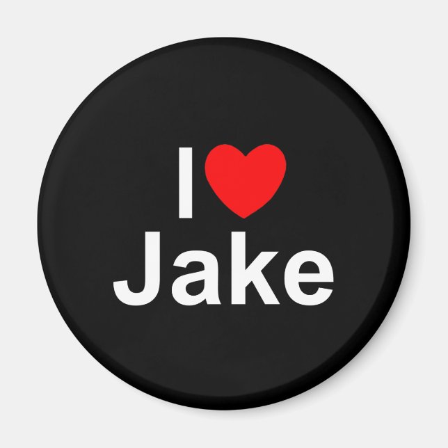 Íman I Love (Heart) Jake (Frente)