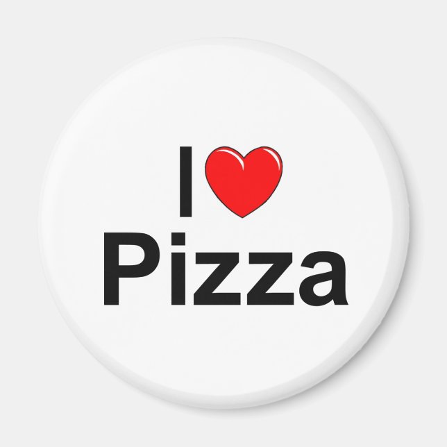 Íman I Love (Heart) Pizza (Frente)