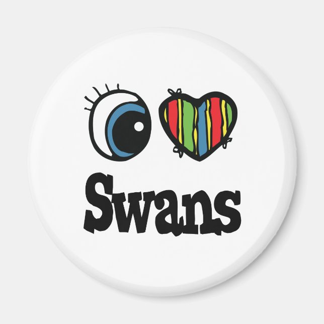 Íman I Love (Heart Swans) (Frente)