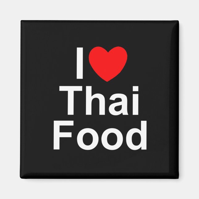 Íman I Love (Heart) Thai Comida (Frente)