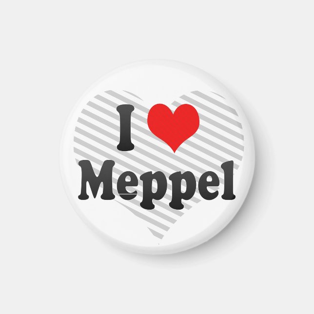 Íman I Love Meppel, Países Baixos (Frente)