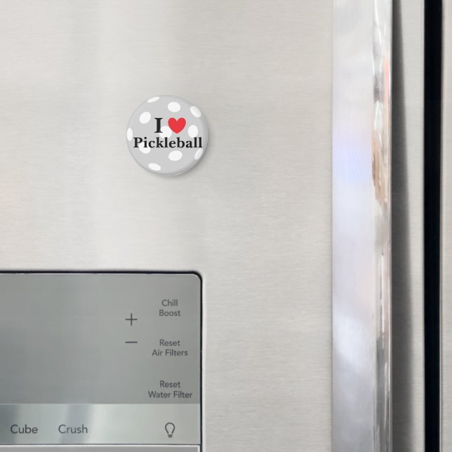 Íman "I Love Pickleball" Magnet (In Situ (Fridge))