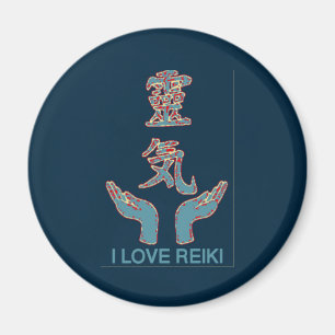 Íman I Love Reiki - Reiki Hands Symbol