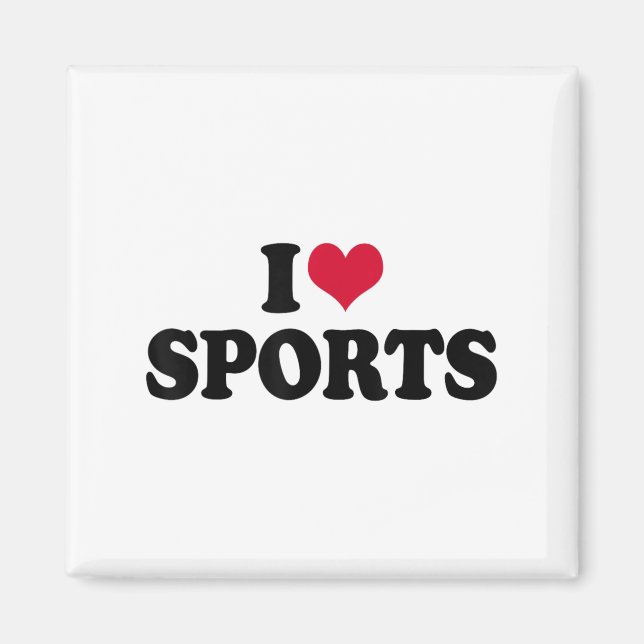 Íman I Love Srts Fitness Motivation  (Frente)