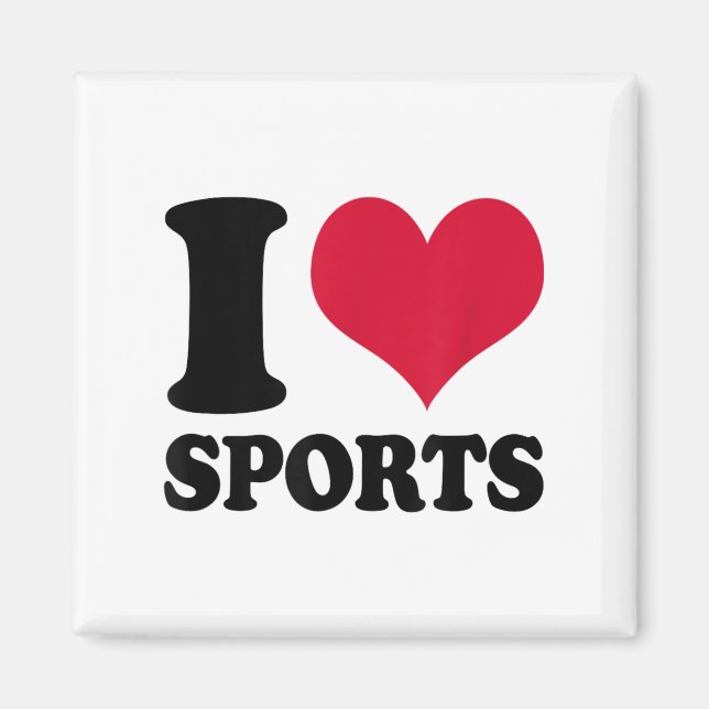 Íman I Love Srts Fitness Motivation  (Frente)