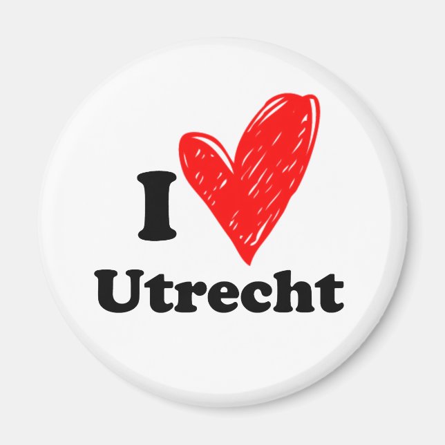 Íman I love Utrecht (Frente)