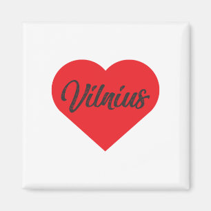 Íman I Love Vilnius - Lituânia