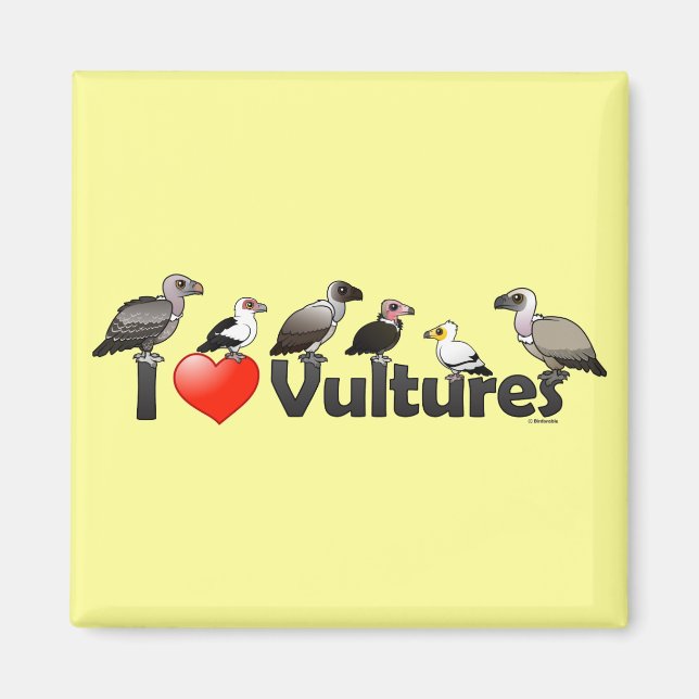 Íman I Love Vultures (África) (Frente)