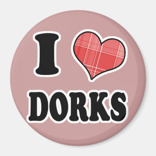 Íman I Love (Xadrez Heart) Dorks