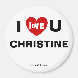 Íman I Love You Christine
