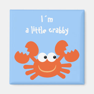 Íman I´m um ímã engraçado crabby pequeno do carangu