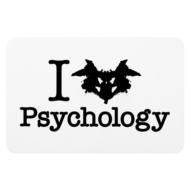 Íman I Psicologia do Coração (Rorschach Inkblot) (Horizontal)
