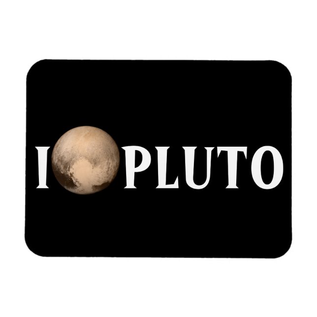 Íman I Pulso Plutão Novo Horizonte Flexível Magnet (Horizontal)