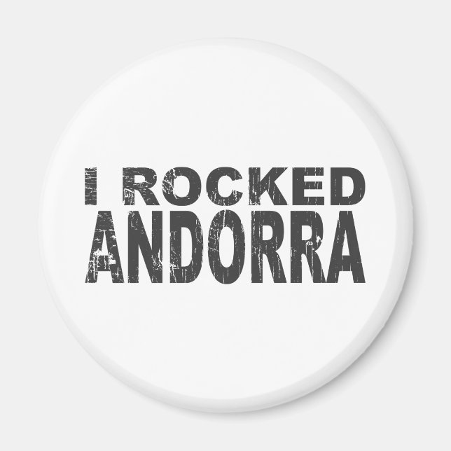 Íman I Rocked Andorra (Frente)