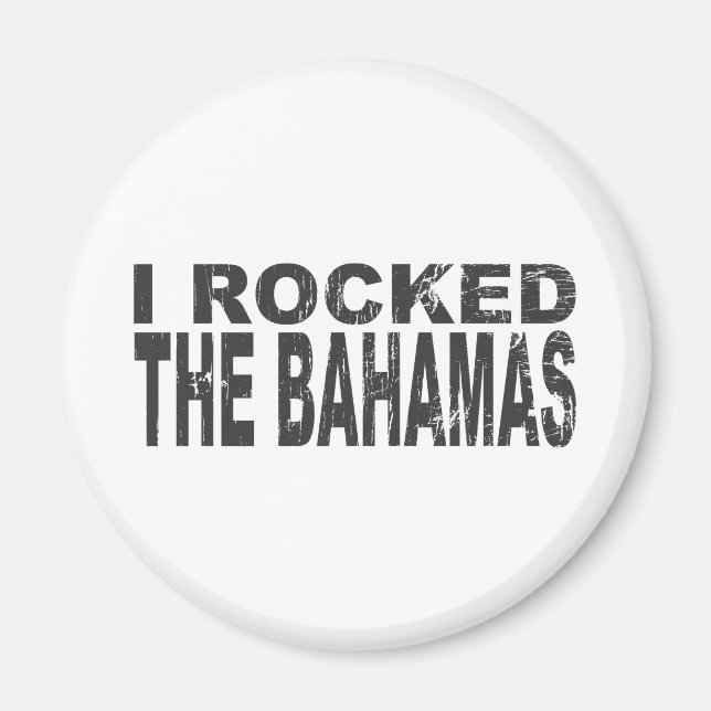 Íman I Rocked Bahamas (Frente)