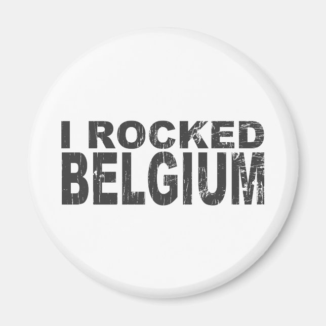 Íman I Rocked Belgium (Frente)