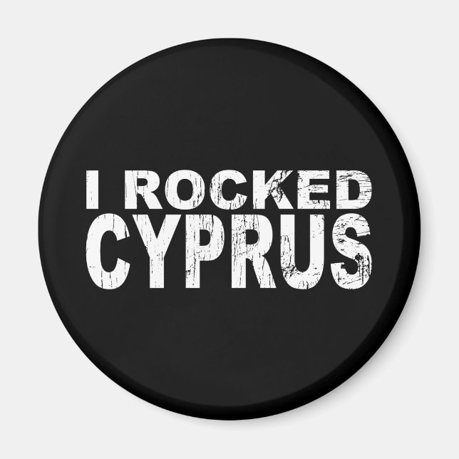 Íman I Rocked Cyprus (Frente)
