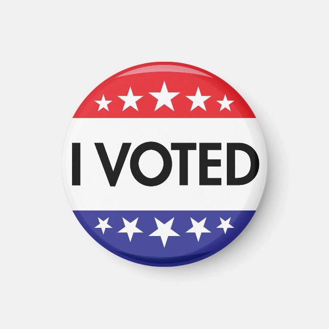 Íman I Votei Botão 2020 Eleição (Frente)