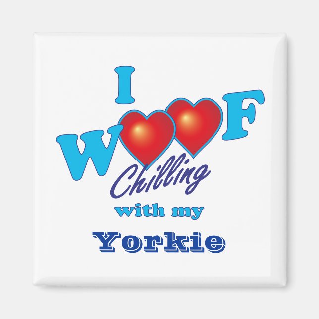 Íman I Woof Yorkie (Frente)