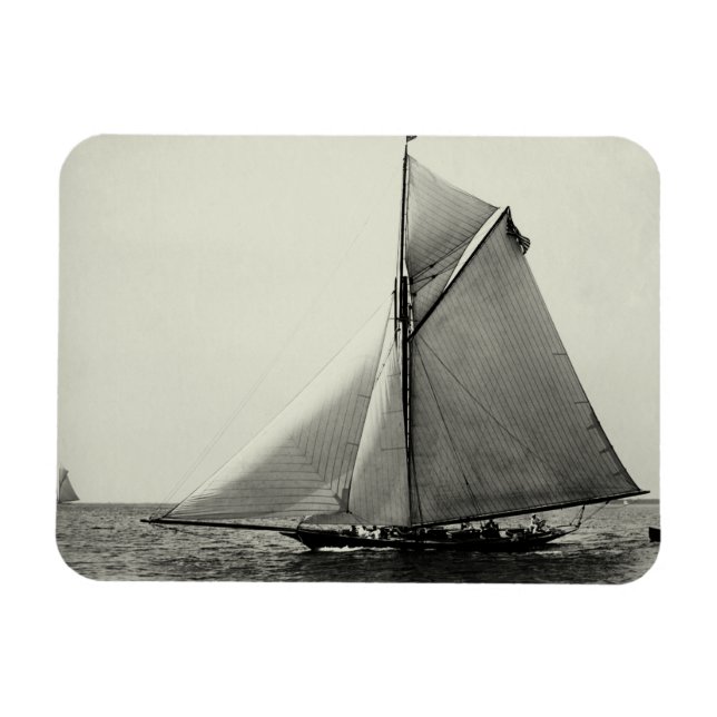 Íman Iate Americano no Mar de 1891 (Horizontal)