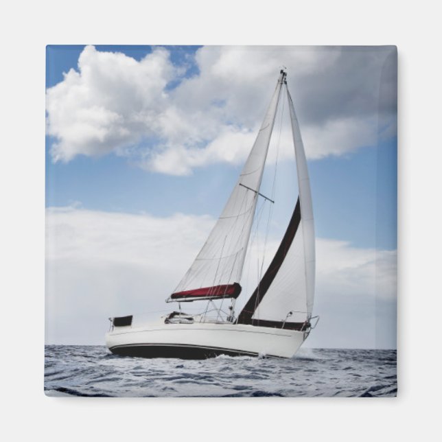 Íman Iate Navegando Em Mar Aberto (Frente)