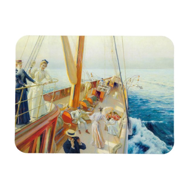 Íman Iates no Mediterrâneo (Horizontal)