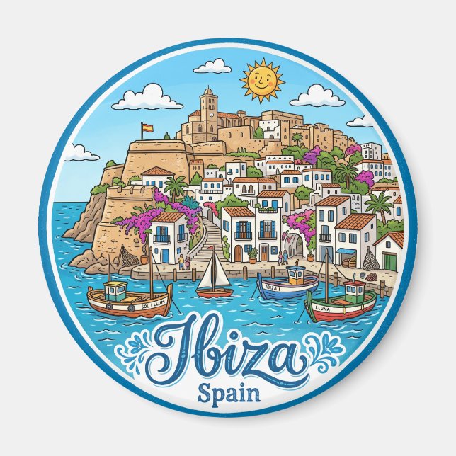 Íman Ibiza Espanha (Frente)