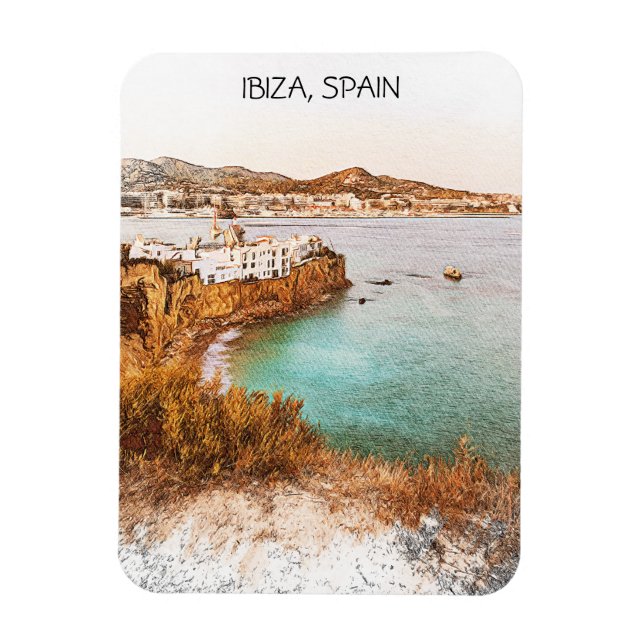 Íman Ibiza Espanha Baleares (Vertical)