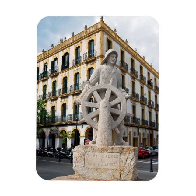 Íman Ibiza Town Magnet (Vertical)