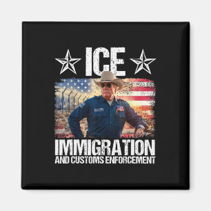 Íman Ice Funny Trump Imigração E Aplicação Aduaneira