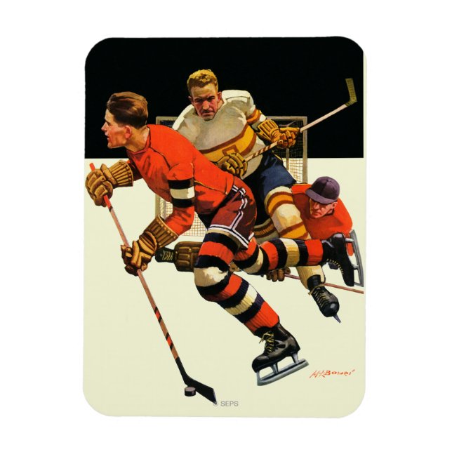 Íman Ice Hockey Match (Vertical)