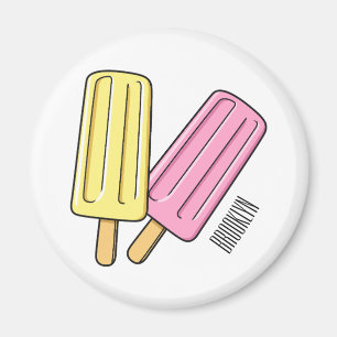 Íman Ice pop cartoon