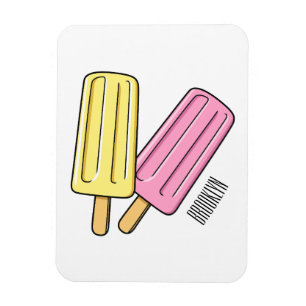 Íman Ice pop cartoon