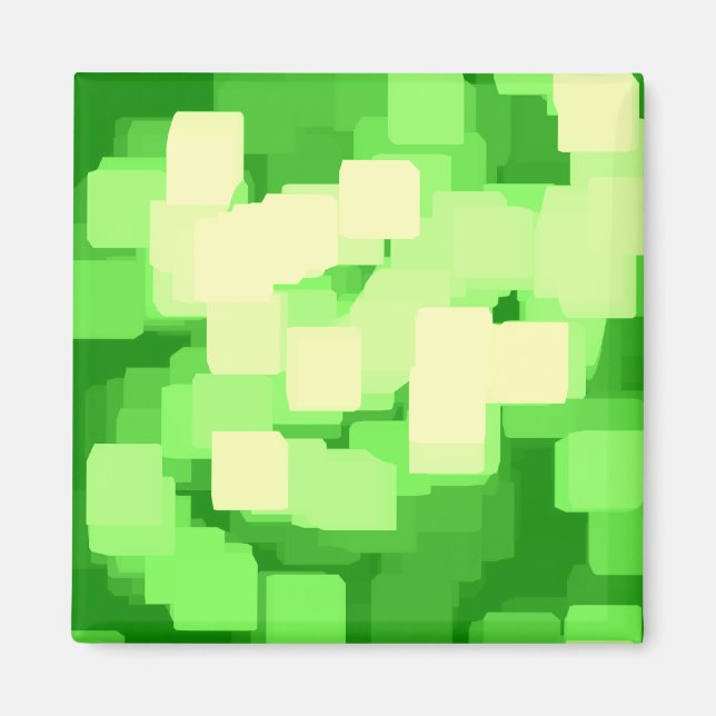 Íman "Iceberg" Arte Geométrica (Frente)
