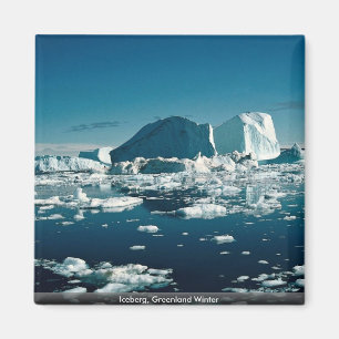 Íman Iceberg, inverno de Greenland