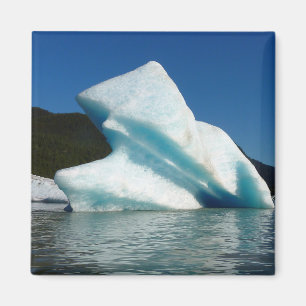 Íman Iceberg no lago de Mendenhall, no Alasca