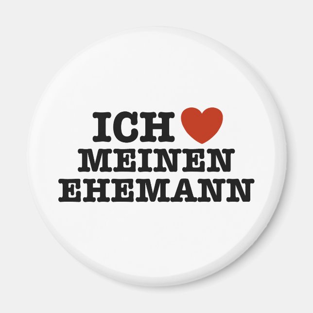 Íman Ich Liebe Meinen Ehemann (Frente)