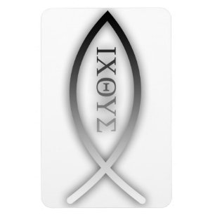 Íman Ichthys - Christian - Jesus Fish