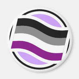 Íman Ícone Asexual Pop