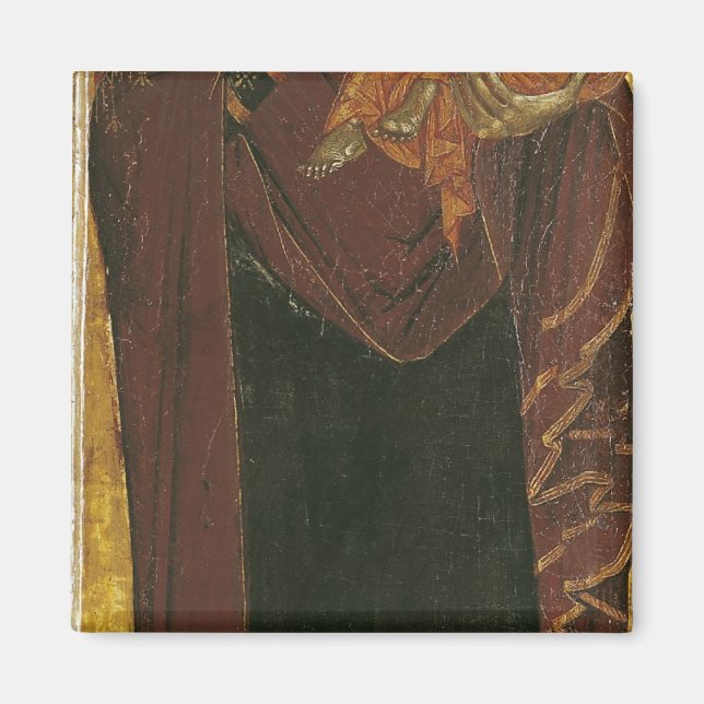 Íman Ícone conhecido como "Virgem de Czar Dushan", c.13 (Frente)