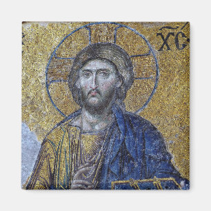 Íman Ícone Cristão Ortodoxo de Jesus Cristo Bizantino
