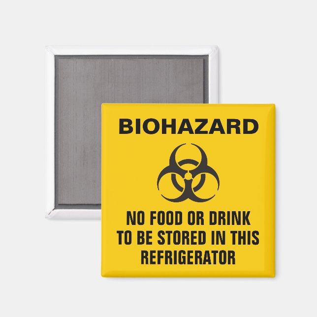 Íman Ícone de Biohazard (Front/Back)