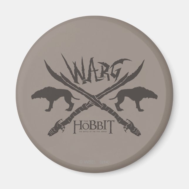 Íman Ícone de Filme de Warg (Frente)